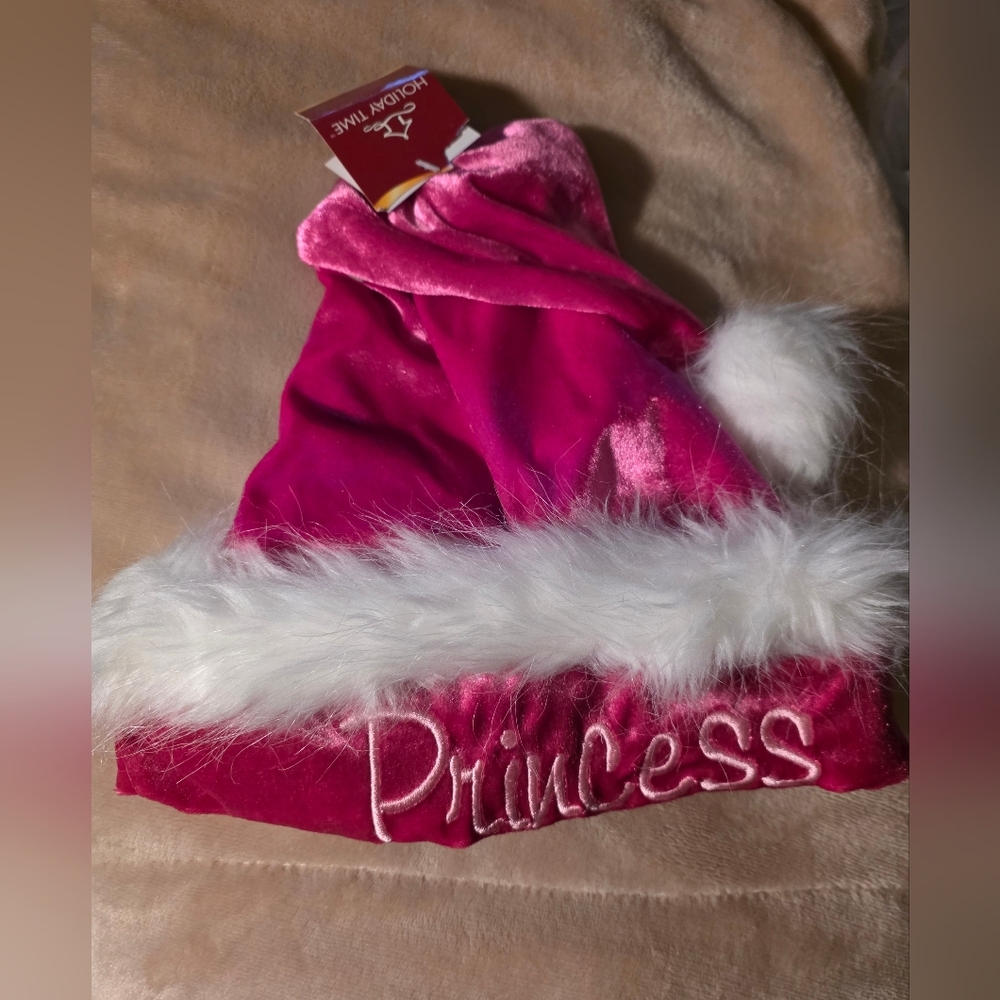 Holiday Time Pink Princess Hat for Kids